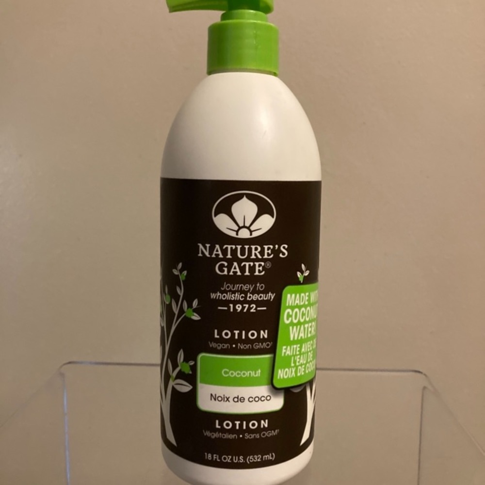 Nature's Gate Coconut Lotion